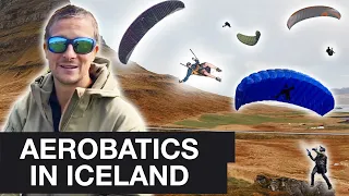 Bear Grylls and Paragliding LEGEND Explore Iceland 🇮🇸 🪂 | Bear Uncut