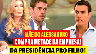 Sortilégio: Mãe do Alessandro Compra Metade da Empresa e Elege presidente! Sortilégio Capitulo Hoje