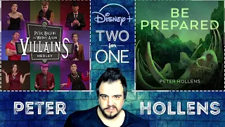 TWO FOR ONE! │ Peter Hollens - Disney Villians Medley + Be Prapared (Reaction)