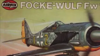 Airfix 1/24 Focke-Wulf Fw-190A built model kit