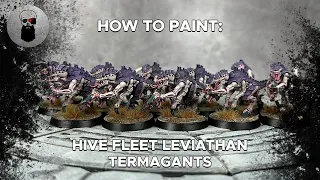 Contrast+ How to Paint: Hive Fleet Leviathan Termagants