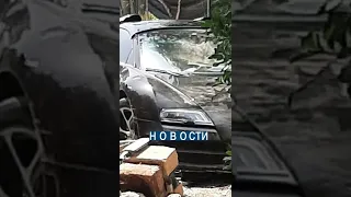 Спорткар Роналду попал в аварию