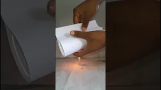 Experiment With Fire and Paper || #experiment #viral #science