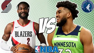 Portland Trail Blazers vs Minnesota Timberwolves 2/15/24 NBA Free Picks & Predictions | NBA Tips