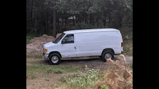 Van Life Build  |  Ford E350 Stealth Van Conversion | Intro & Base Paint | Ep1