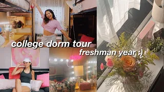 COLLEGE DORM TOUR | freshman year 2023