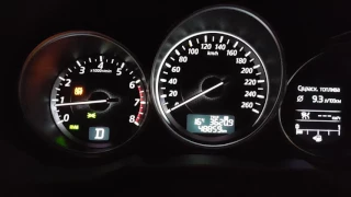 Mazda 6 2.5AT - acceleration 0-100 km/h