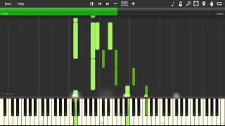 5 Centimeters Per Second - Oukashou [Piano Tutorial] (Synthesia)