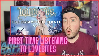 First Time Listen / LOVEBITES - Hammer Of Wrath ( Live ) / Reaction