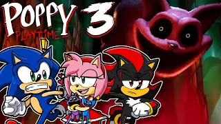 SONIC & FRIENDS Play POPPY PLAYTIME CHAPTER 3