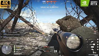 Sniper Overwatch - Isonzo WW1 (4K HDR)