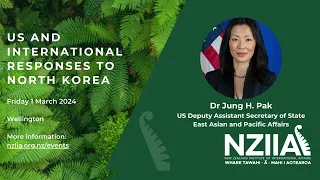 US and international responses to the challenges posed by North Korea - with discussion and Q&A