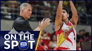 Don Trollano speaks about fitting in on San Miguel's deep offensive lineup | #OSOnTheSpot