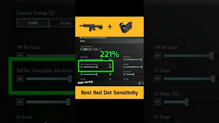 🔥Red Dot Best Recoil Sensitivity | Red Dot No Recoil Spray | Zero Recoil Sensitivity With Gyroscope