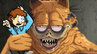 Horror GOREFIELD -  GARFIELD Ate The City With John in Friday Night Funkin be like...