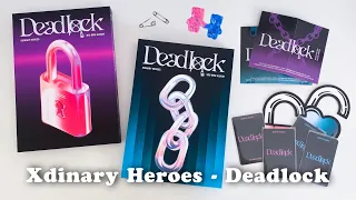 распаковка альбомов Xdinary Heroes - Deadlock (jyp pob) 💖💙 kpop album unboxing