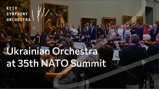 Ukrainian orchestra performs at 35th NATO Summit in Madrid – Kyiv Symphony Orchestra, Luigi Gaggero