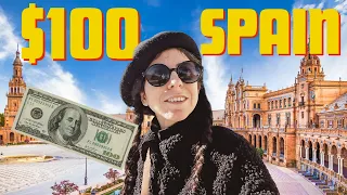 What Can $100 Get in Spain? 🇪🇸 ULTIMATE SEVILLE Travel Guide