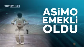 Robot Asimo son kez sahnedeydi