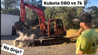 Heavy Lift! TAKEUCHI 290 VS KUBOTA 080