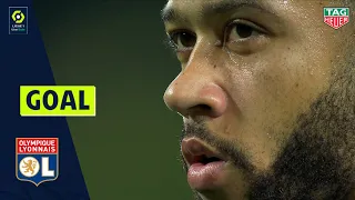 Goal Memphis DEPAY (82'pen OLYMPIQUE LYONNAIS) MONTPELLIER HÉRAULT SC-OLYMPIQUE LYONNAIS (2-1) 20/21