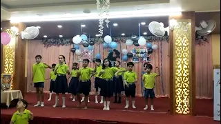 lovely performance by senior  kids on mother's day