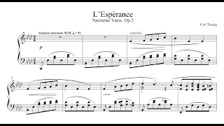 Karl Tausig -  Nocturne varié, Op.3
