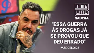 Para Marcelo D2, discussão sobre o uso da maconha "mudou muito" | Timeline Gaúcha