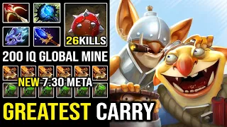 GREATEST Carry Mid Techies 7.30 Meta Instant Delete Enemy Over the Map with 26Kills EPIC Dota 2