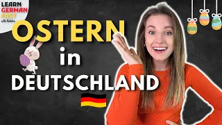 Ostern in Deutschland 🇩🇪🐣 Traditionen, Geschenke, Hefezopf 🥖 || Learn German Fast 🇩🇪