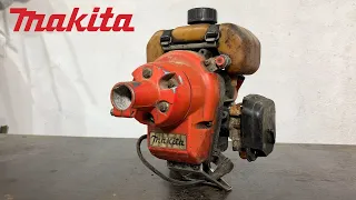 Makita 2 Stroke Vintage Restoration | Restore Lawn Mower Old