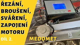 Úprava medometu na elektrický pohon | Díl. 2 - Redukce, řídící elektronika, test