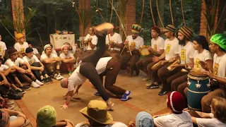 Angoleira Vadiando, Resp Pérola e Chuvinha, capoeira angola do interior, março de 23.