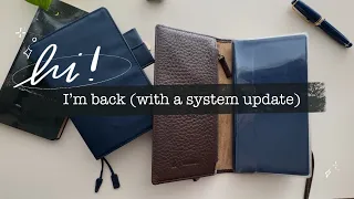 a planner system update ( hobonichi ! ) | lindseyscribbles