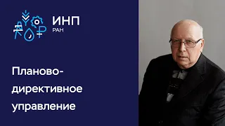 Плановое-директивное управление экономикой: когда оно хорошо работает? Проблемы и перспективы.