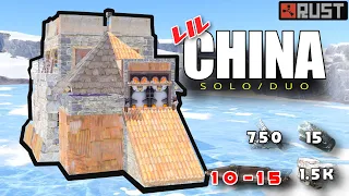 LITTLE CHINA (Skin Bunker) Solo/Duo - Rust 2023 New Base Design