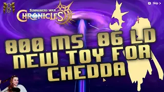 LEO BANNER SUMMONS FOR CHEDDA - SUMMONERS WAR: CHRONICLES