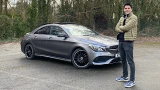 Why the 2018 Mercedes Benz CLA AMG Line is one Stylish Expensive Saloon