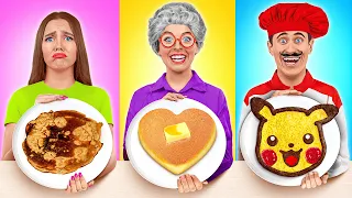 Кулинарный Челлендж: Я против Бабушки | Битвы с едой от Mega DO Challenge