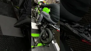 Dyno Testing Zx10r 💚 | #zx10r #dynotest #shorts #youtubeshorts #Lokesh_foryouzx10r top speed