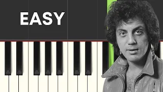 Billy Joel - Piano Man| EASY Piano Tutorial | Beginner Piano Tutorial