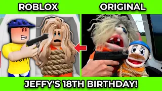 SML Movie vs SML ROBLOX: Jeffy's 18th Birthday Full ! Side by Side