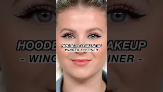 Eyeliner For Hooded Eyes #hoodedeyemakeup