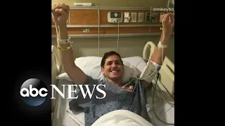 Man living life to its fullest after getting double-lung transplant