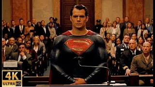 Супермен прибывает на слушание в Капитолий 4К. Superman arrives at the hearing at the Capitol
