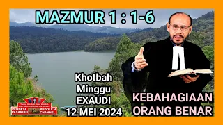 KEBAHAGIAAN ORANG BENAR–Mazmur 1:1-6