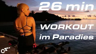 🌞 SPEED & CLIMB IM PARADIES - 26 Min Indoor Cycling Workout