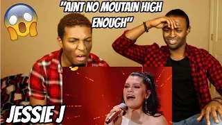 Jessie J - Ain't No Mountain High Enough | Episode 10 | Singer 2018 | REACTION