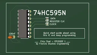 How To Use A Shift Register (74HC595N)