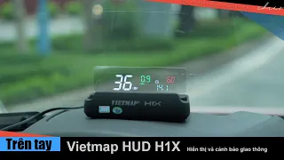 Bộ hiển thị Vietmap HUD H1X Cảnh báo giao thông